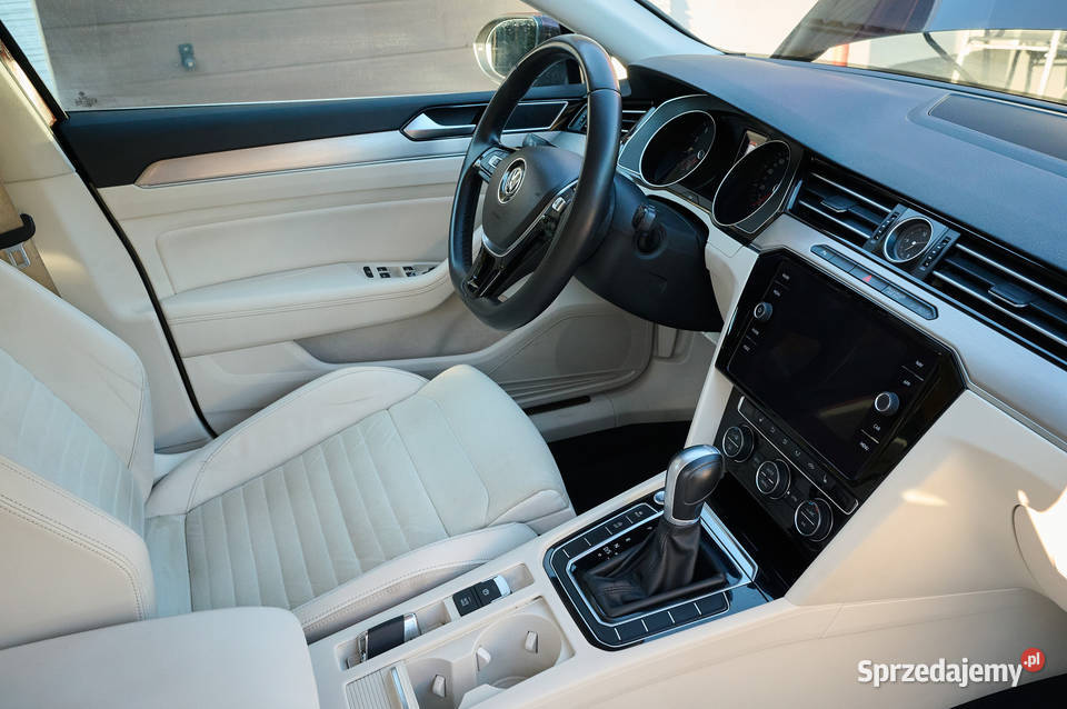 Volkswagen Passat B8 highline masaże asysy Rok produkcji 2018 Gostynin