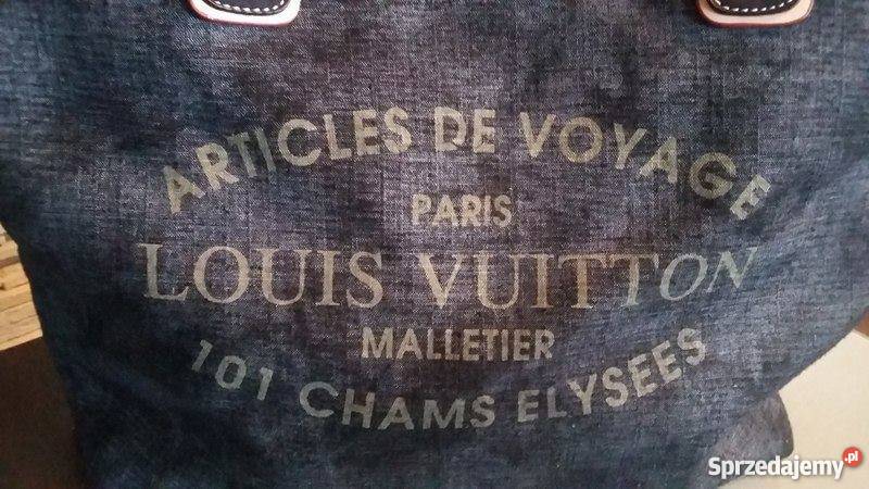 TOREBKA LOUIS VUITTON LOGOWANA HIT LATO 40cm wielkopolskie