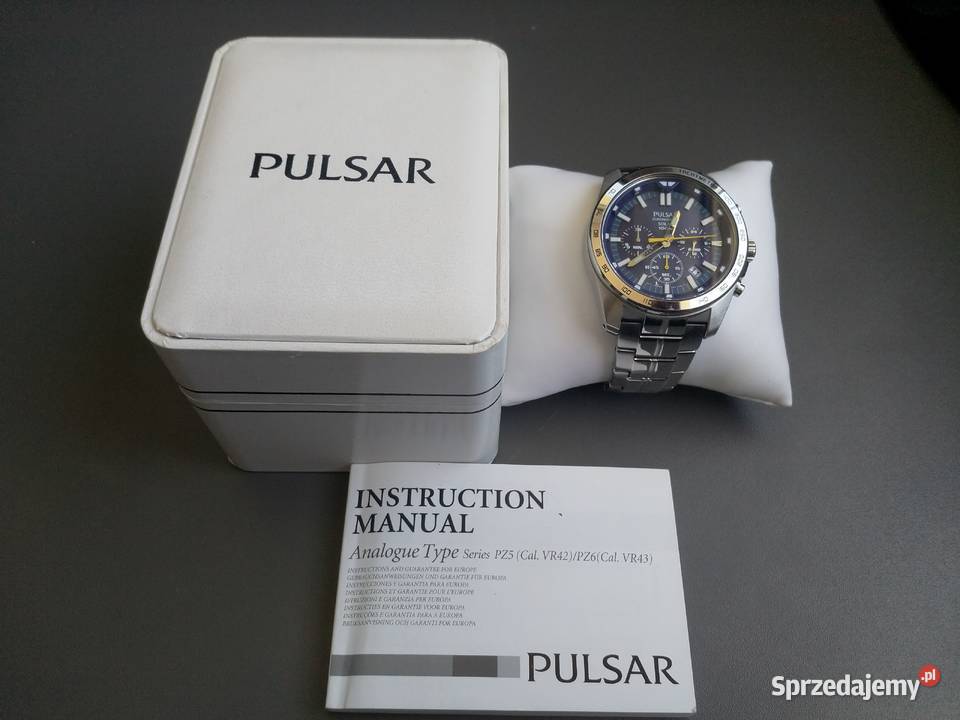 Zegarek męski stal Solar Pulsar PZ5001X1