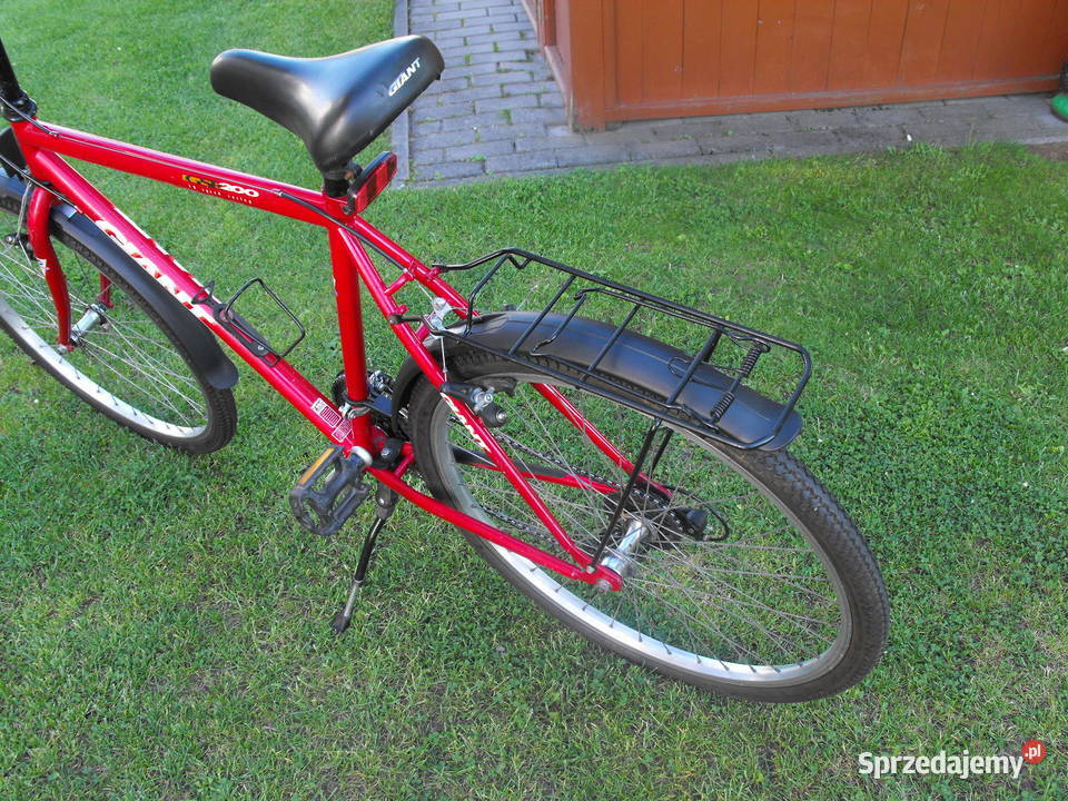 Rower górski marki GIANT model GSR200 czerwony śląskie Mykanów sprzedam