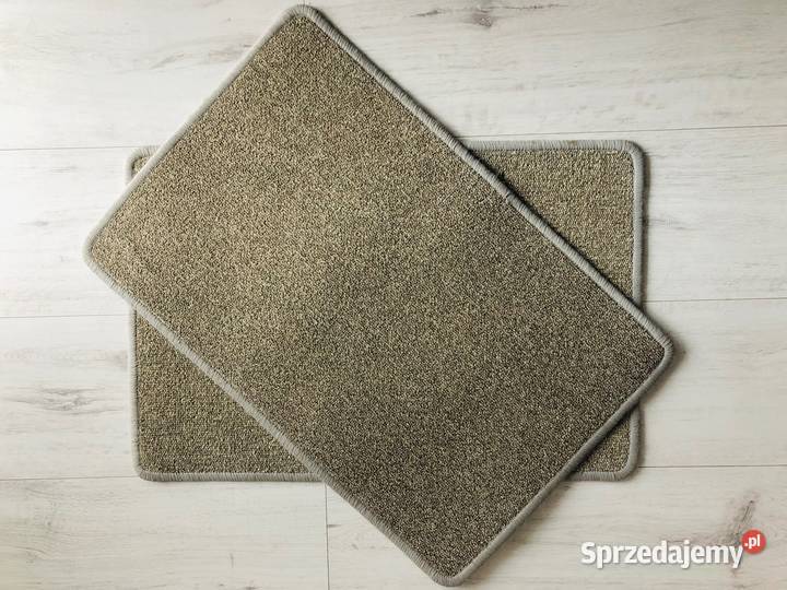 NOWY chodniczek dywan dywanik szary 2 sztuki Dywany i wykładziny Łódź