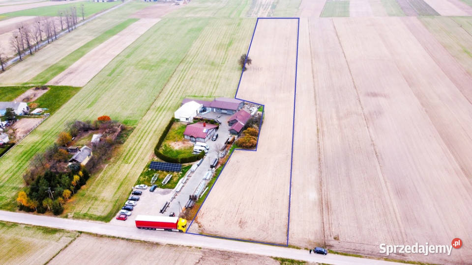 Działka Wola Przybysławska 18 178 m2 asfalt