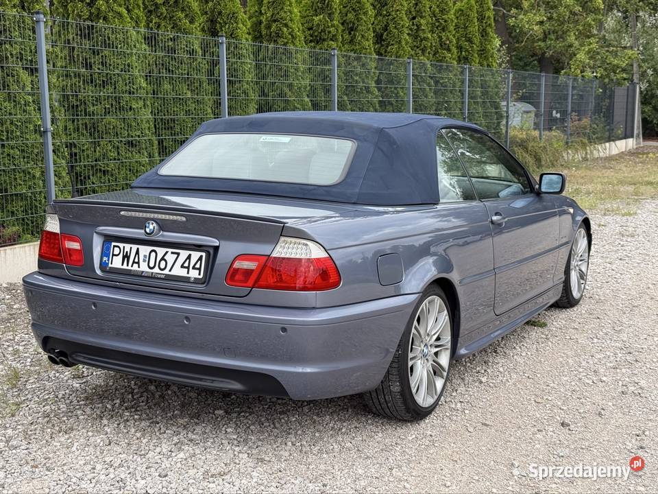 BMW E46 Cabrio 2004r 25 LPG Automat Xenon 2/3 Łódź sprzedam