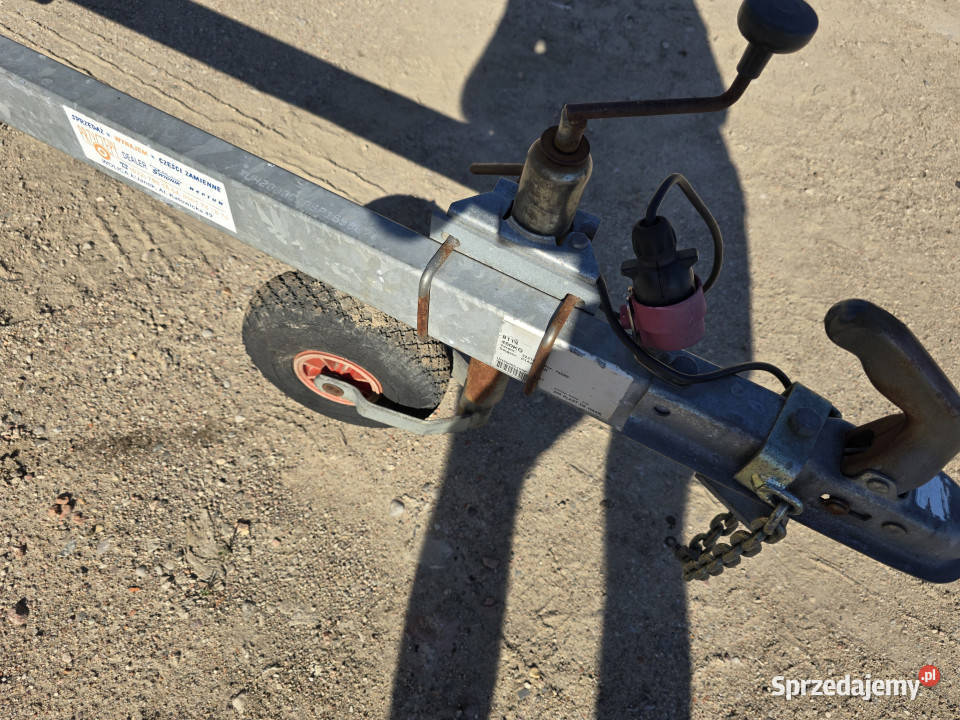 Przyczepka do łodzi wędkarskiej skutera wodnego Wiśniewo