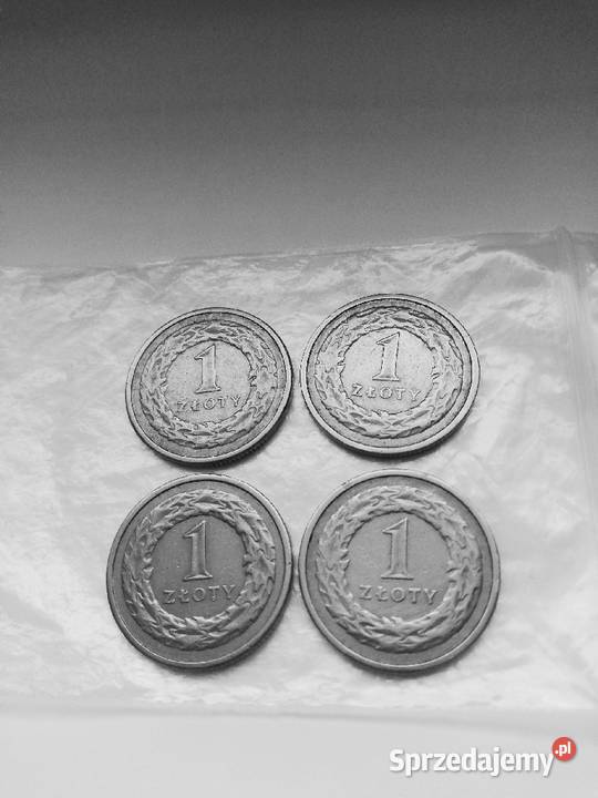 1 złoty 1990 monety kolekcjonerskie zestaw Poznań