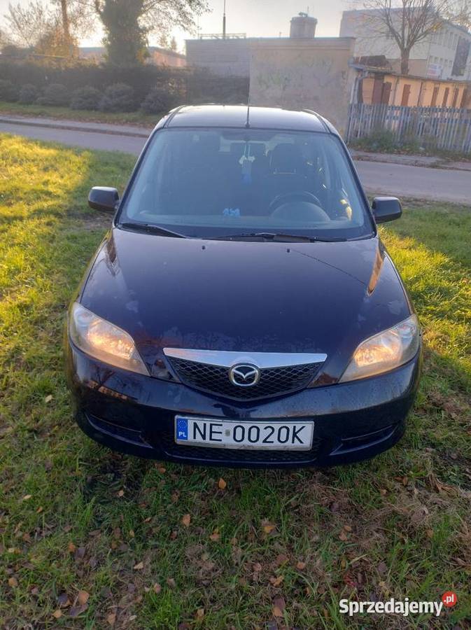 Mazda 2 DY 2005r 13 B Pt i OC 2026 2 Lata W 1 Wł warmińsko-mazurskie Elbląg