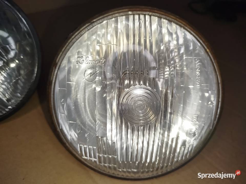2 Reflektory ZELMOT do fiata 125P Zgierz
