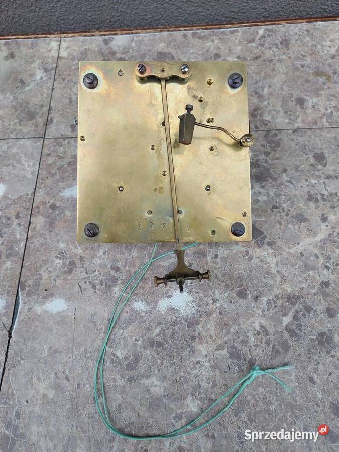 721 Mechanizm starego zegara linkowego żyłkowego