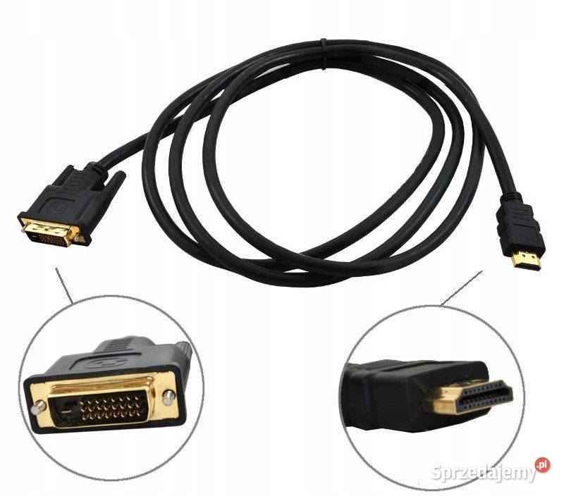KABEL DVIHDMI MM 2m FULL HD GOLD Zamość