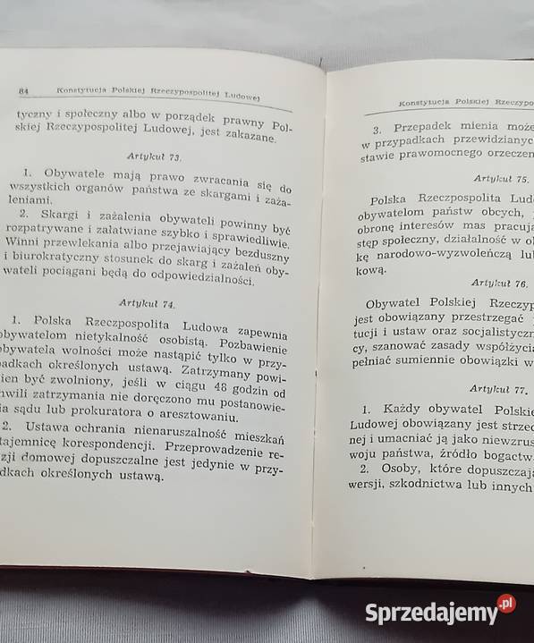 Bierut O Konstytucji Polskiej Rzeczypospolitej Koźminek