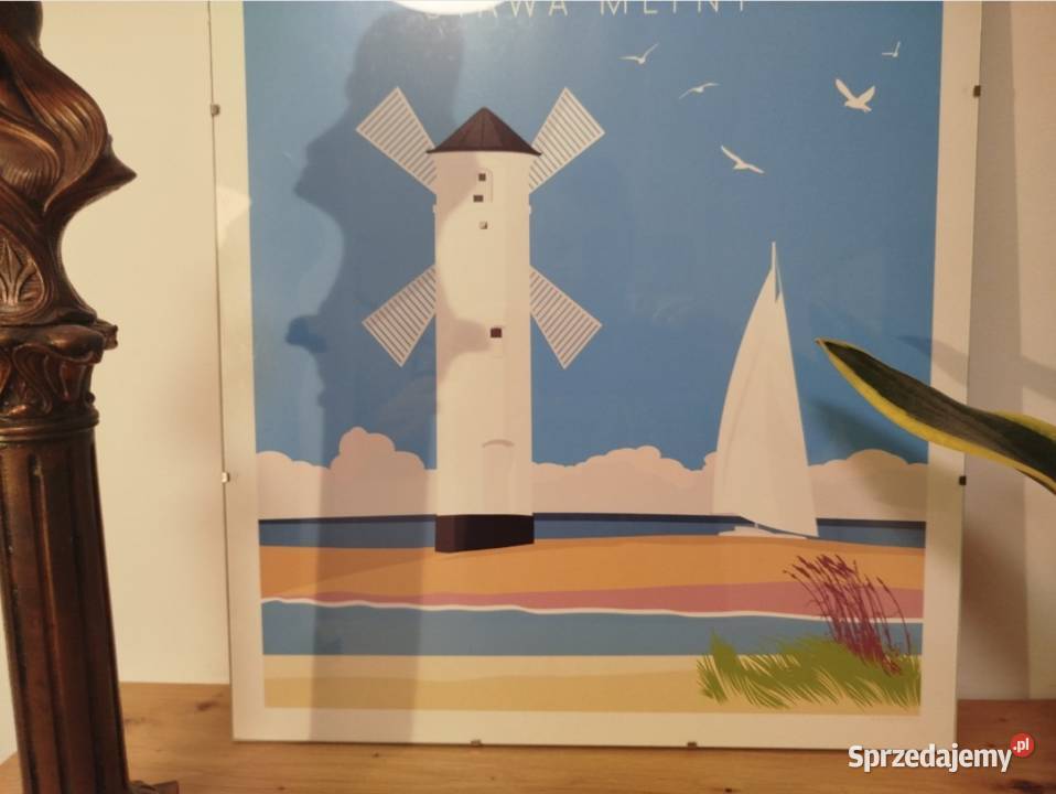 Grafika dekoracyjna Świnoujście Stawa Młyny Plakaty Szczecin