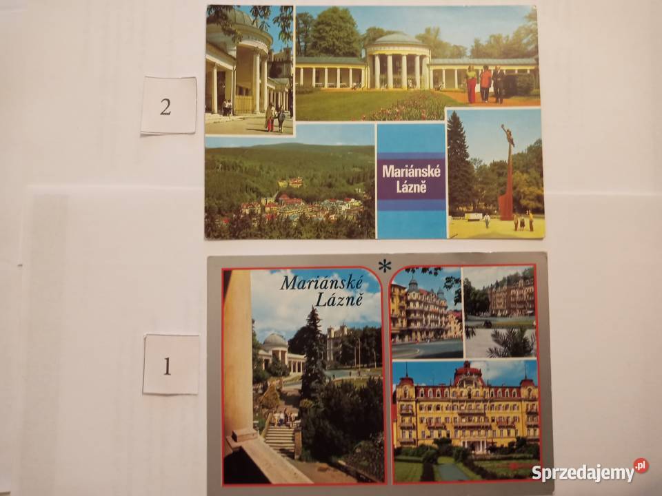 POCZTÓWKI Z MARIANSKE LAZNE ZESTAW 40 Szczecinek