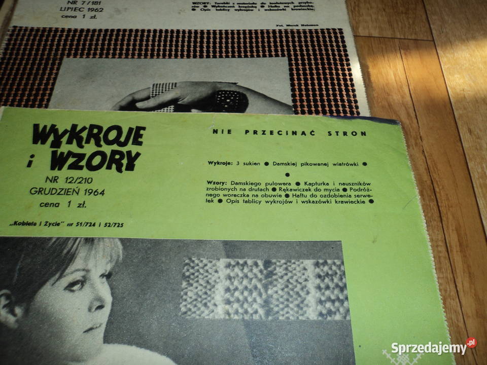 Wykroje i wzory Kobieta i życie 2 Nowy Sącz