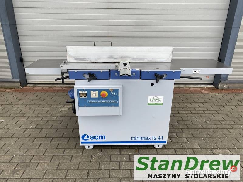 Wyrówniarko grubościówka SCM MiniMax FS41 pomorskie Mojusz sprzedam