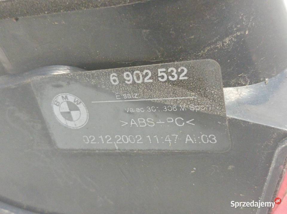 LAMPA TYŁ PRAWA KOMBI TOURING 6902532 Bmw Seria świętokrzyskie