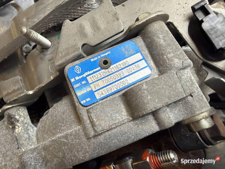 SILNIK K9K636 Nissan Juke Pulsar Qashqai 15 DCI lubelskie Chełm