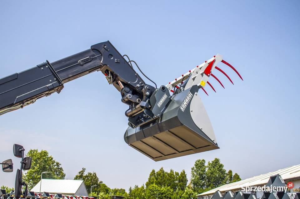 Chwytak łyżkokrokodyl do ładowarek teleskopowych Pozostałe Mroczków Duży