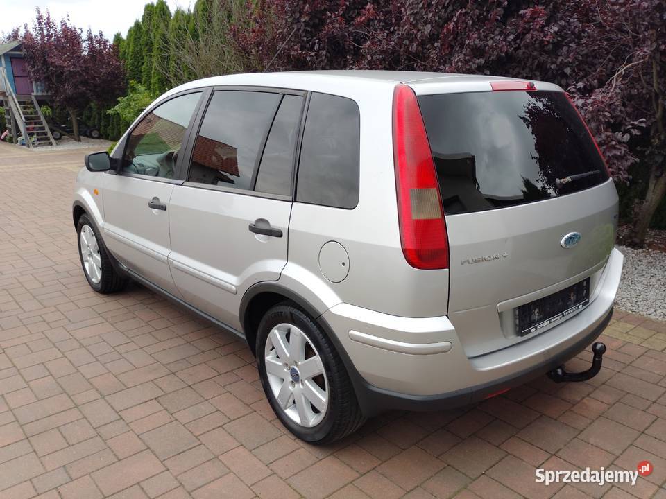 Ford Fusion PLUS 16i 101 ŁADNY BEZWYPADKOWY