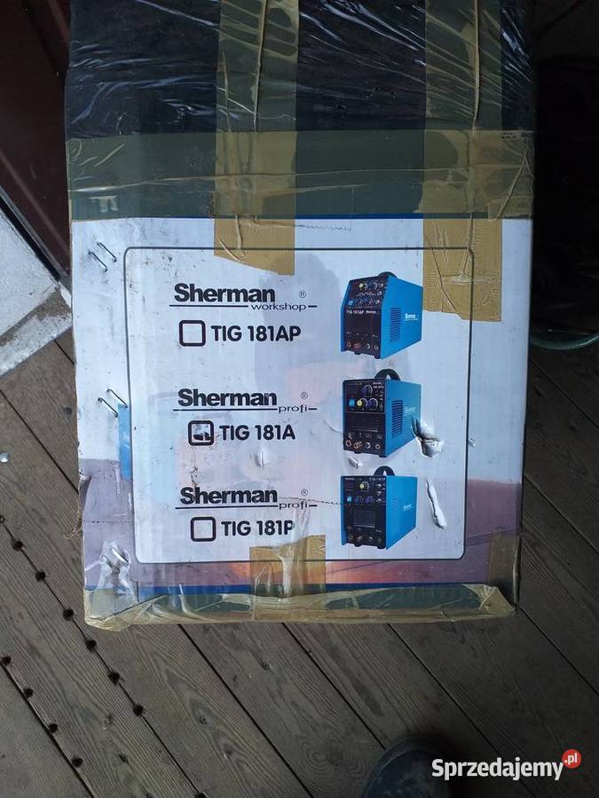 Spawarka inwertorowa Tig Sherman