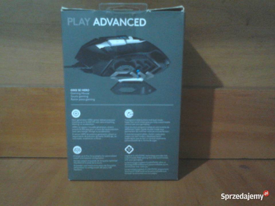 Logitech G502 Hero SE komplet stan przewodowa śląskie Zawiercie sprzedam