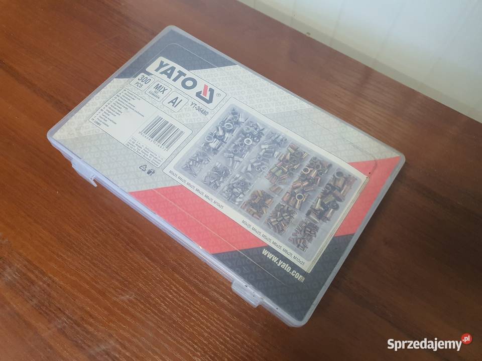 ZESTAW NITONAKRĘTEK STALOWE ALUMINIOWE M3 M10