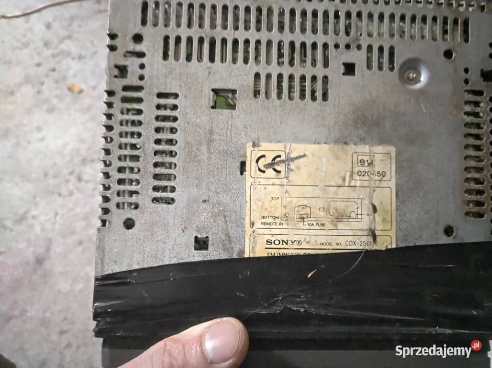 Radio SONY RDX2500R Dąbrowa Górnicza