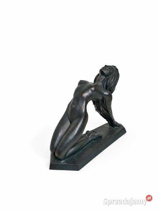 Ikona Art Deco Duża Rzeźba Wiosna Spring A Danel Poddębice