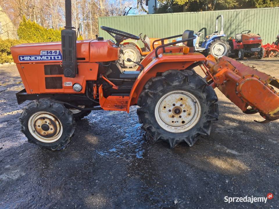 Hinomoto c144 4x4 glebogryzarka Konary