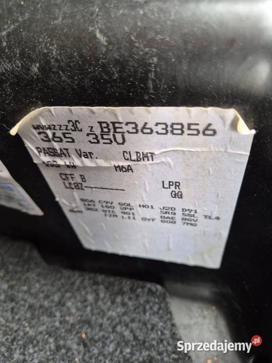na części VW PASSAT B7 20 TDI 4 motion CFF CFH Kuźnia Raciborska sprzedam