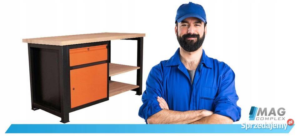 STÓŁ Warsztatowy P1423 GARAŻ MAGAZYN WARSZTAT pomorskie