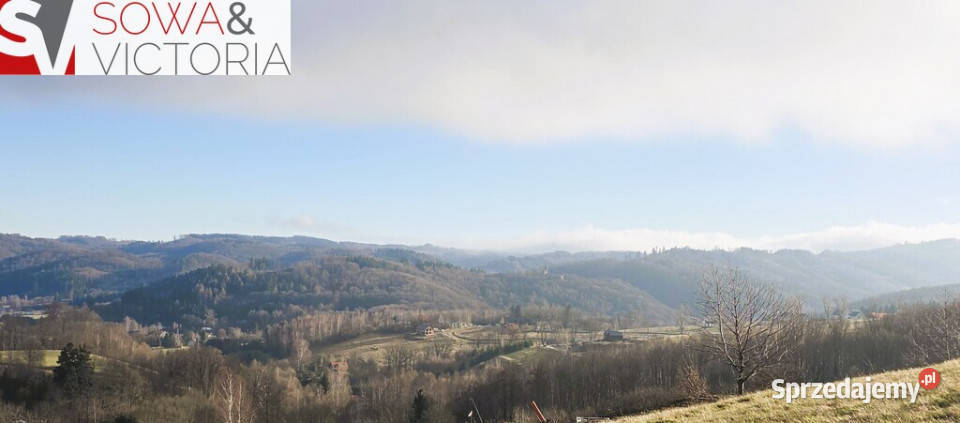 Rezydencjalna działka budowlana w Górach Sowich Zagórze Śląskie