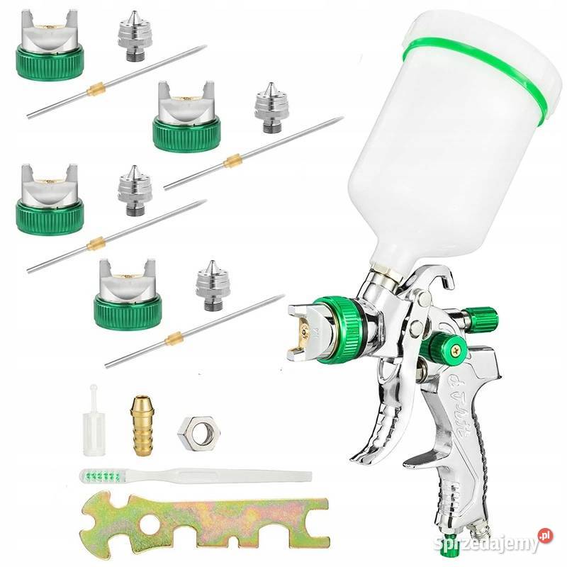 Pistolet Lakierniczy HVLP 4 Dysze 1425 mm Ludźmierz