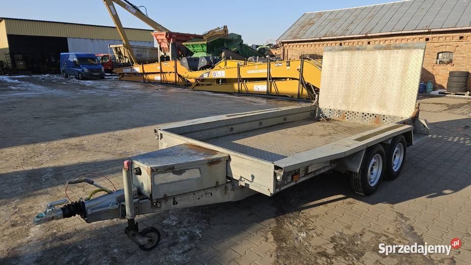Przyczepa laweta Brenderup 35t wciągarka nowe Sochaczew