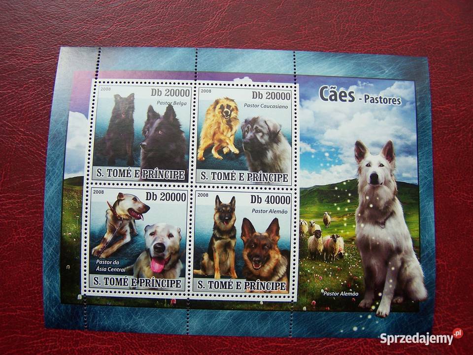 Wyspy Św Tomasza 2010 MNH Zwierzęta Fauna Psy Filatelistyka Tychy