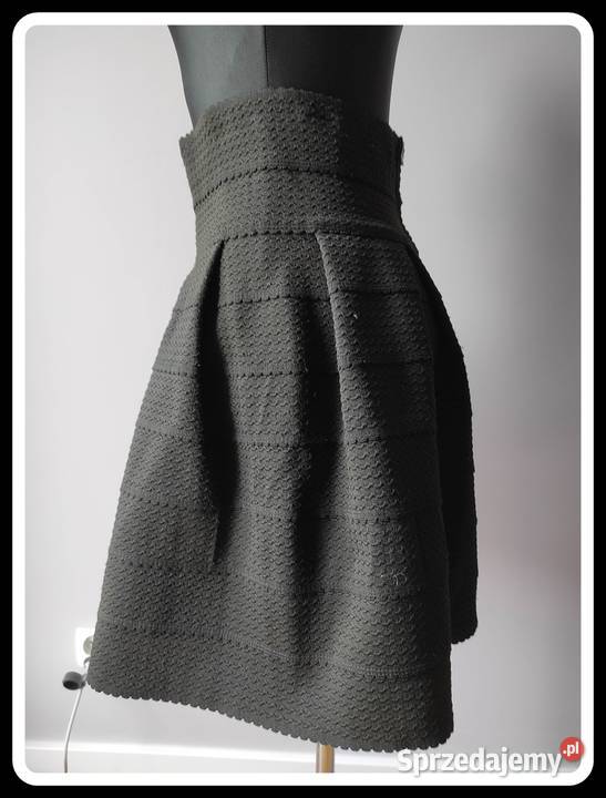 Czarna spódnica HM wysoki stan 38 M