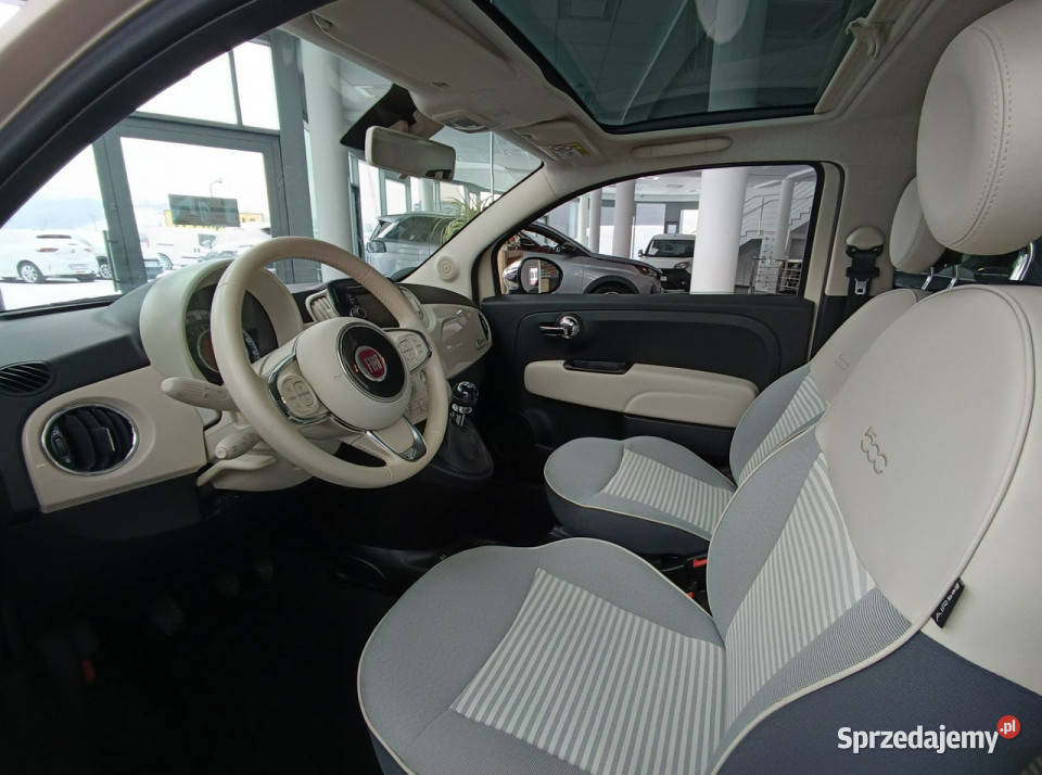 Fiat 500 COLLEZIONE 12 69 serwisowany niski czujnik parkowania Nowy Sącz sprzedam