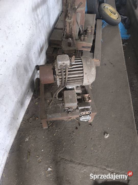 Sprzedam silnik elektryczny 55 kv z wózkiem