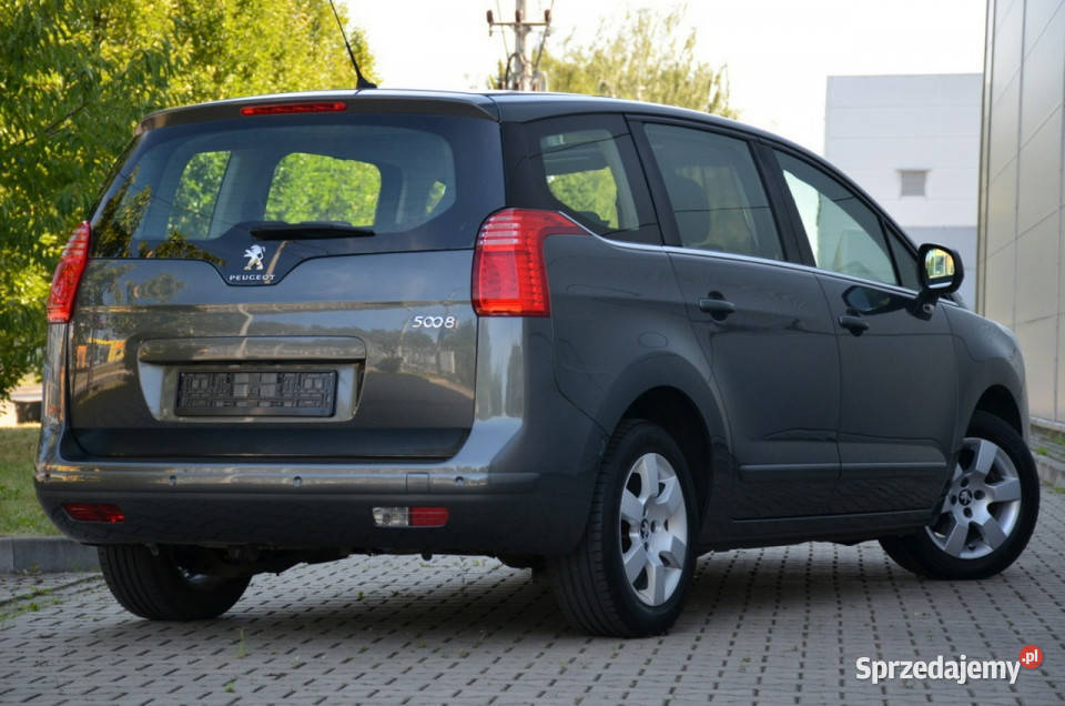 Peugeot 5008 Zarejestrowany 16T Serwis Lift Navi autoalarm Kutno