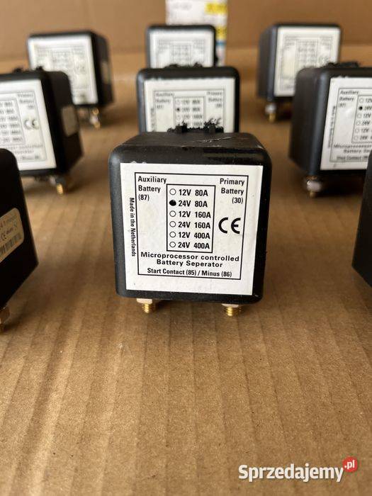 Separator akumulatorow 24V 80A mikroprocesorowy wielkopolskie Tuliszków