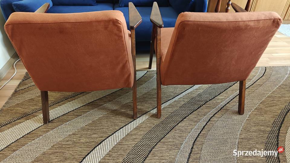 2 fotele z PRL gruntownej renowacji Sanok