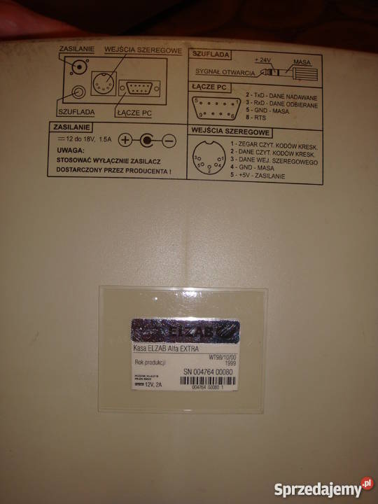 Kasa Fiskalna ELZAB Alfa WT981000 Łaziska Górne
