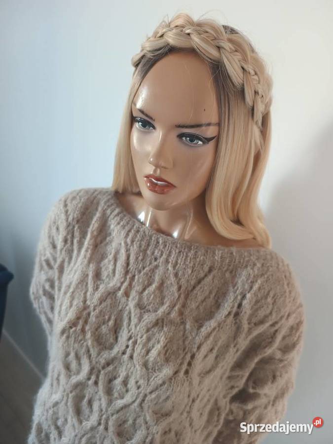 Swetr ręcznie robiony na drutach Ostrów Wielkopolski