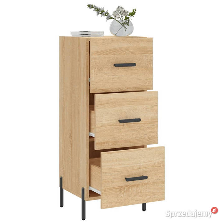 Szafka dąb sonoma 345x34x90 materiał Warszawa