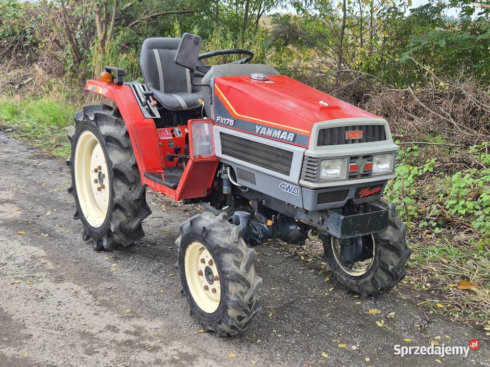 Traktorek traktor YANMAR FX175D 17 44 Małuszyn