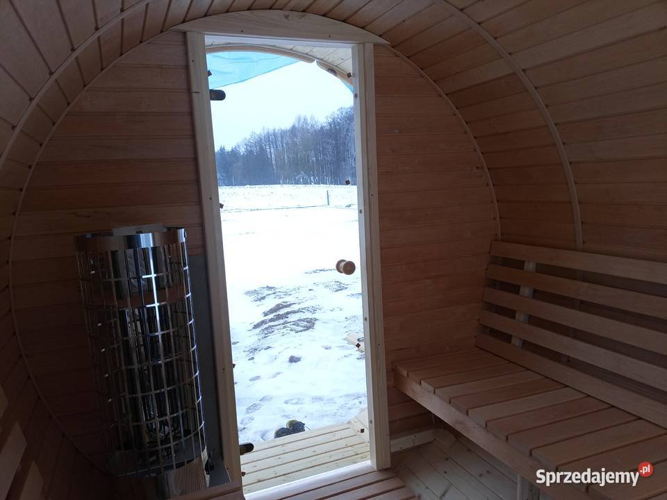 Sauna Beczka 300 Sauna Ogrodowa Harvia Cilindro Puńsk