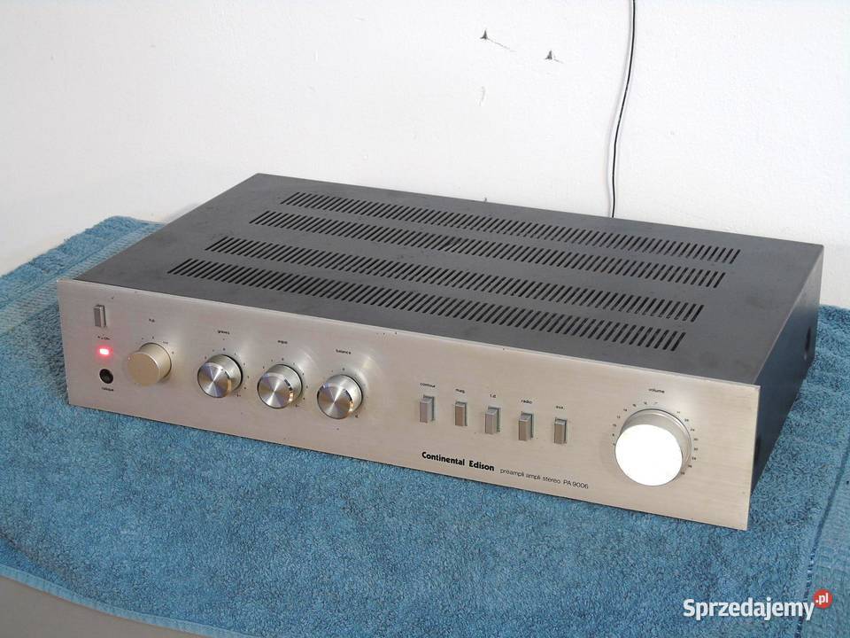 Polski wzmacniacz Unitra Continental Jasło