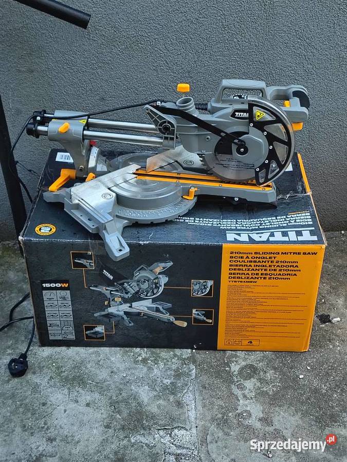 Elektryczna ukośnica TITAN 210 MM TTB794MSW 240 Zawiercie