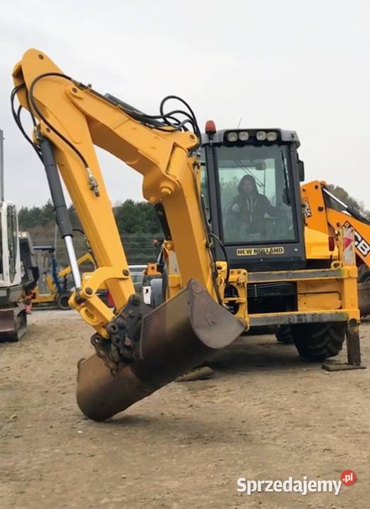 Koparko ładowarka holland b100c koparka 2014r Kroczyce sprzedam