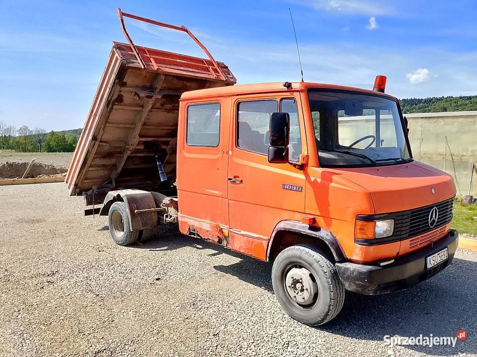 Mercedes 609 wywrotka 3 strony dmc35t Mercedes-Benz Bieliny