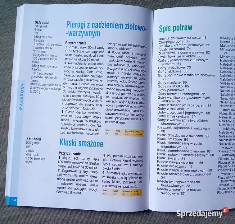 Wyśmienite placki naleśniki gofry Pr zbiorowa Koźminek
